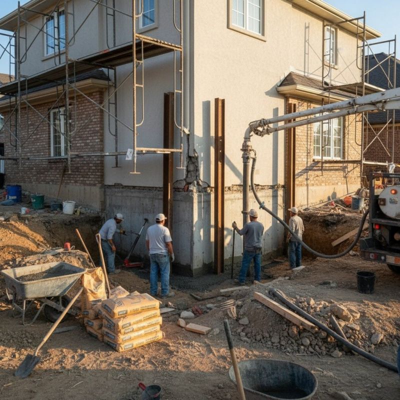 Local Concrete Foundation Service pros at work